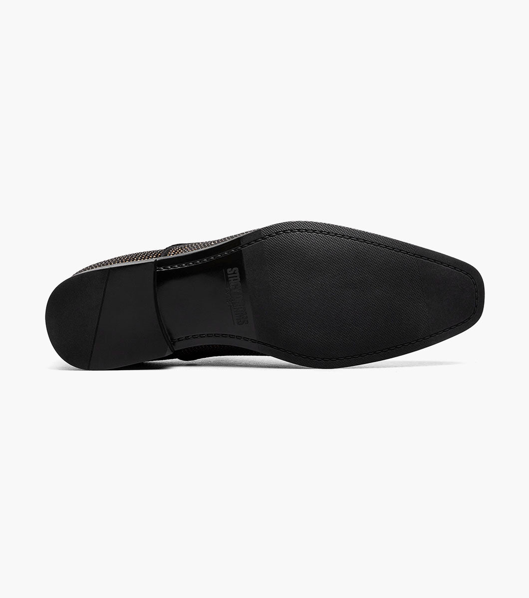 Stacy Adams Starleigh Rhinestone Plain Toe Slip On by Stacy Adams Shoes - 7