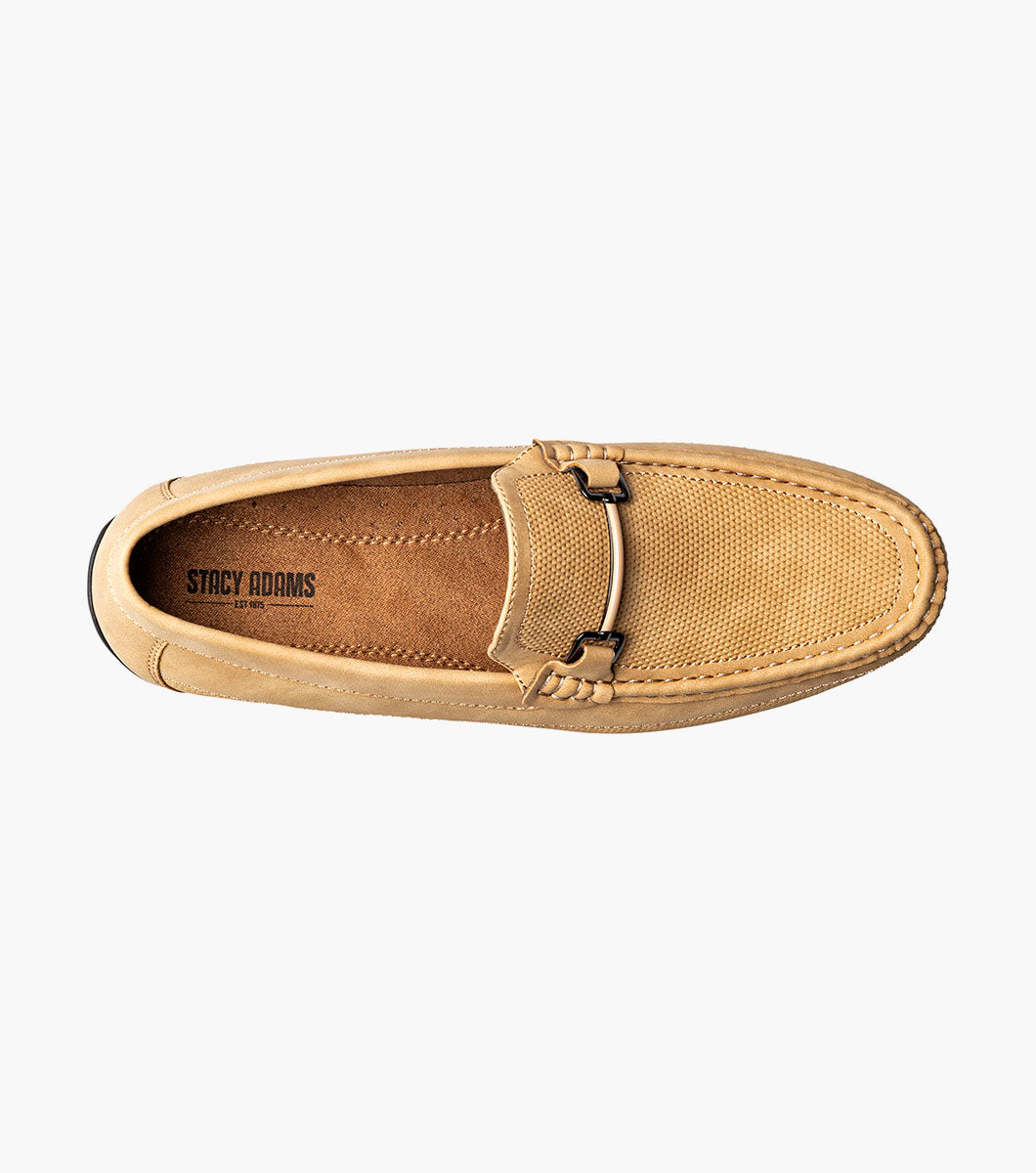 Stacy Adams Colton Moc Toe Bit Slip On by Stacy Adams Shoes - 7.5