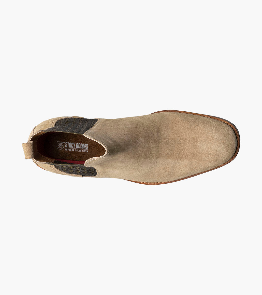 Stacy Adams Gabriel Plain Toe Chelsea Boot by Stacy Adams Shoes - 7