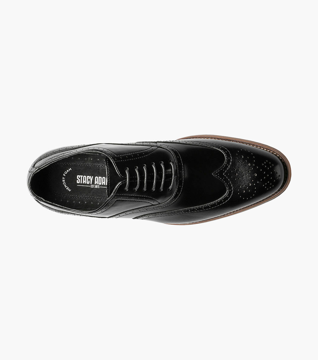 Stacy Adams Dunbar Wingtip Oxford by Stacy Adams Shoes