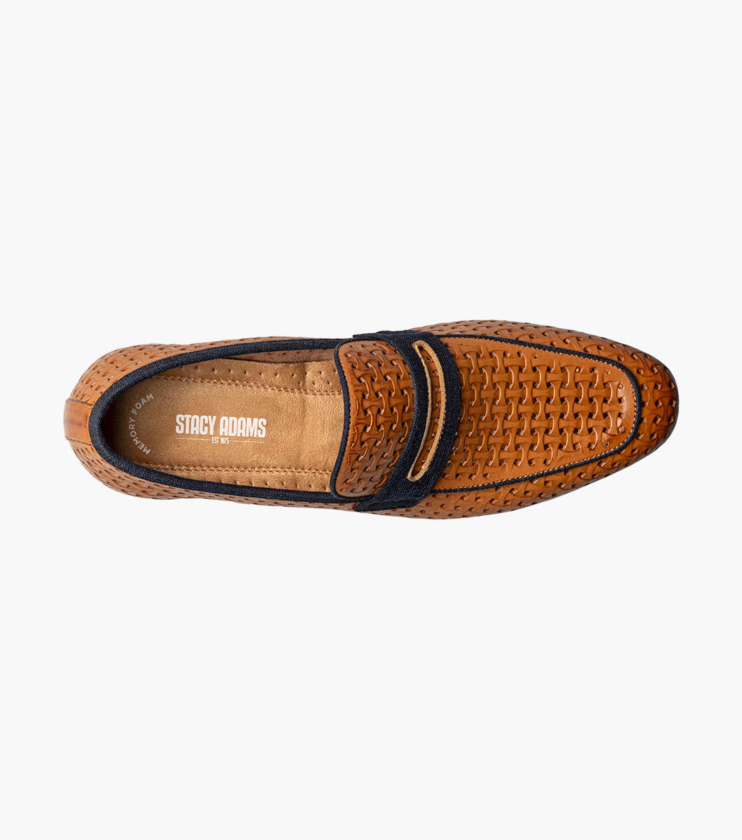 Stacy Adams Winstead Moc Toe Saddle Slip On by Stacy Adams Shoes - 7