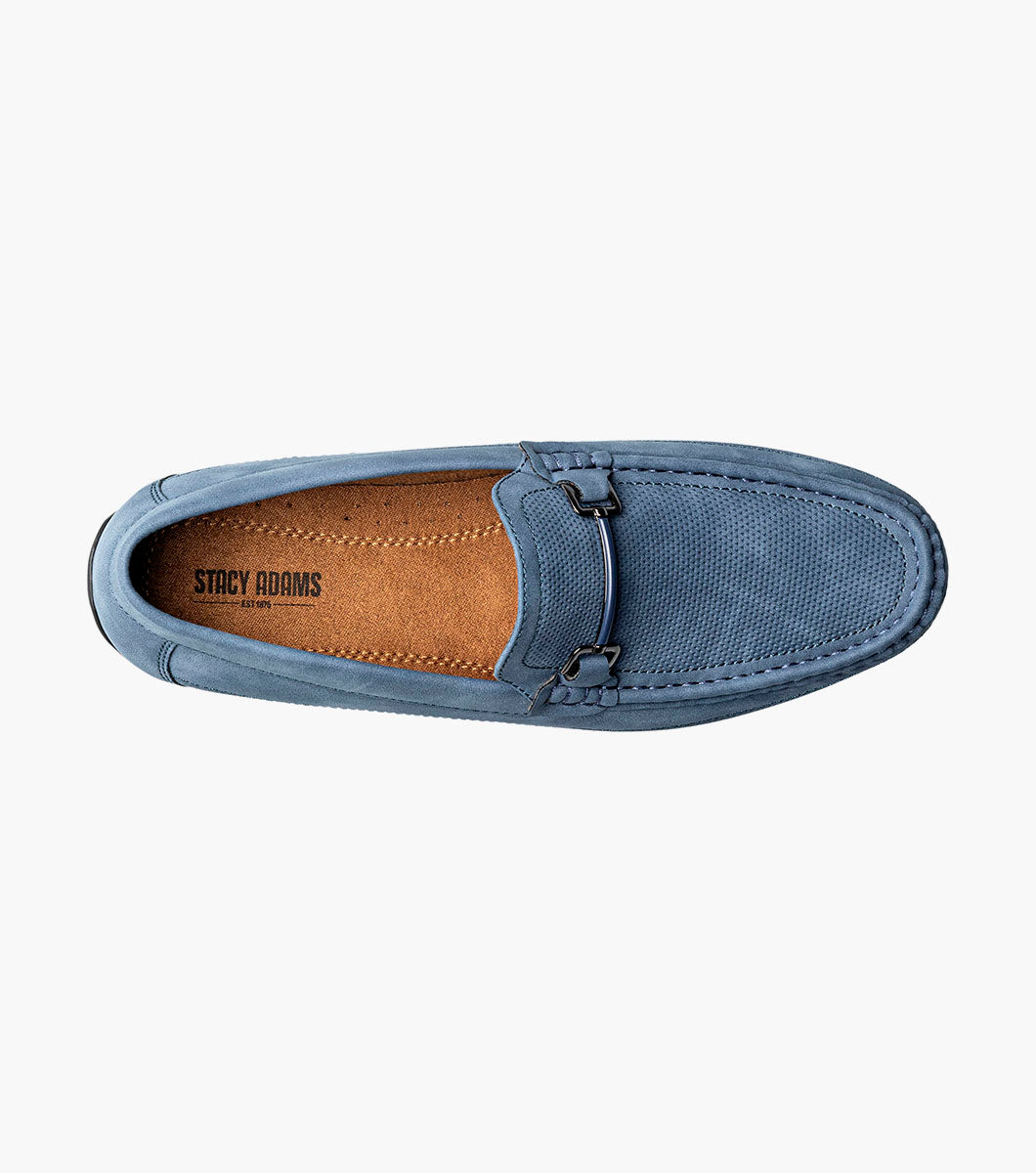 Stacy Adams Colton Moc Toe Bit Slip On by Stacy Adams Shoes - 7.5