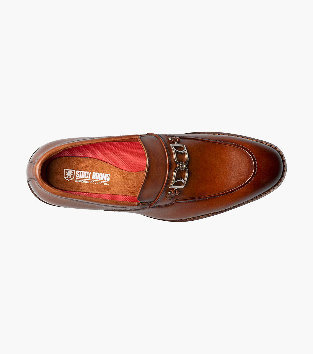 Stacy Adams Boyd Moc Toe Bit Slip On by Stacy Adams Shoes - 7