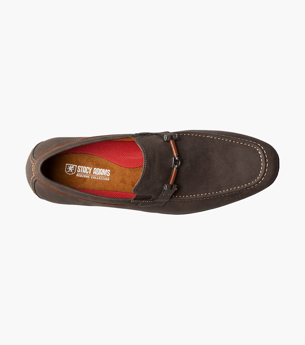 Stacy Adams Richardson Moc Toe Bit Slip On by Stacy Adams Shoes - 8