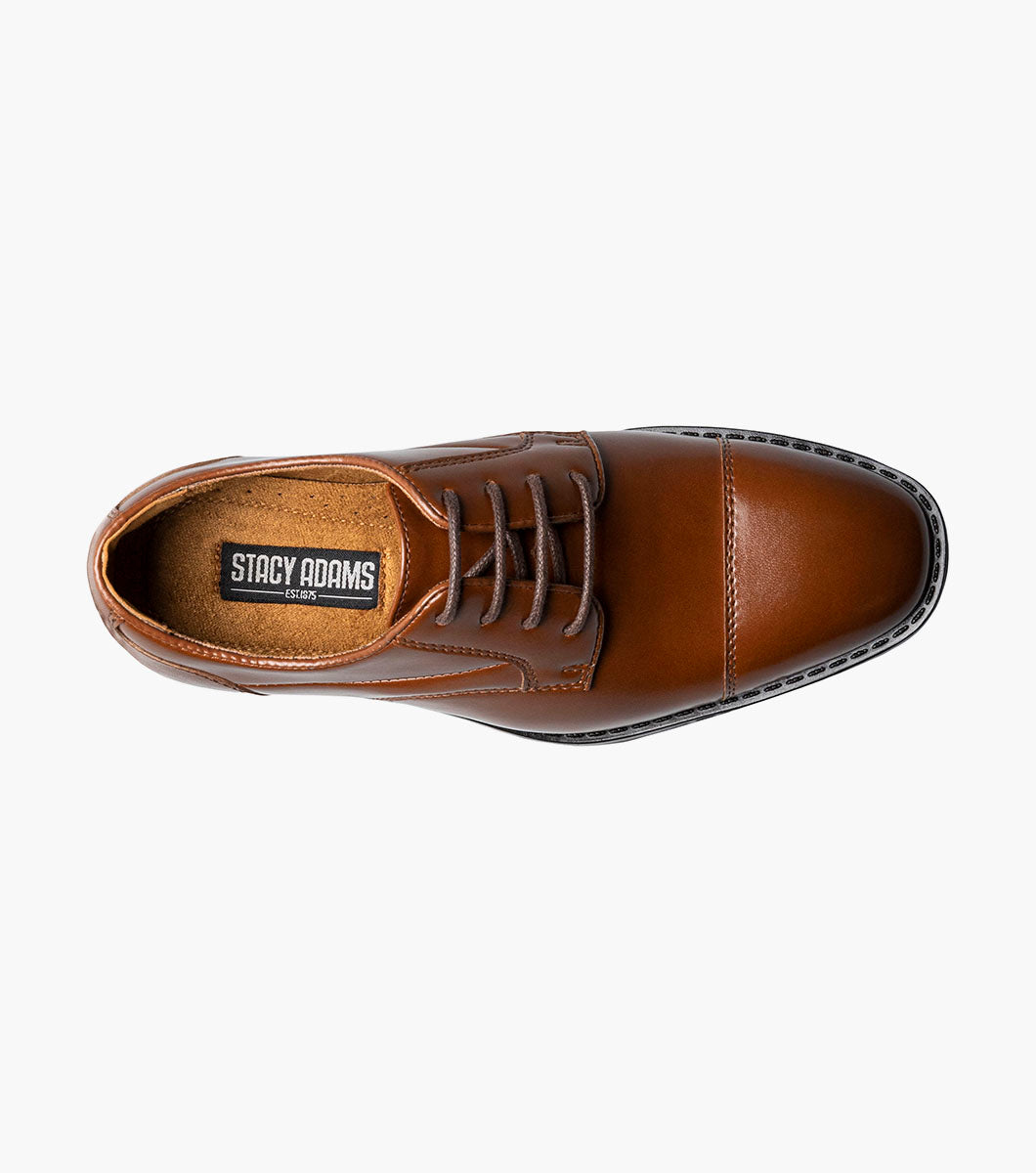 Stacy Adams Kids Kallum Cap Toe Oxford by Stacy Adams Shoes - 11.5