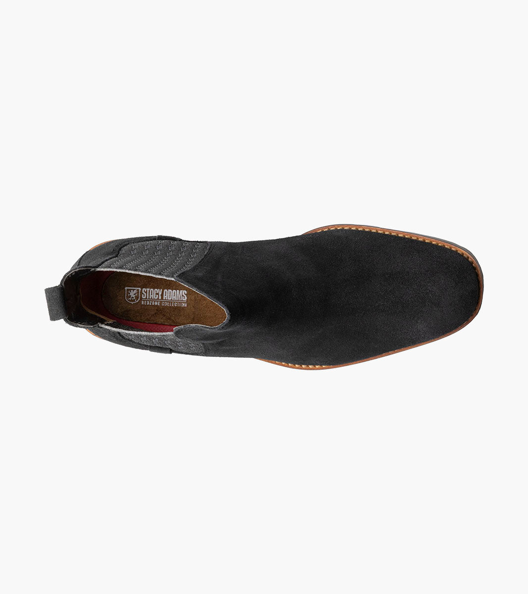 Stacy Adams Gabriel Plain Toe Chelsea Boot by Stacy Adams Shoes - 7