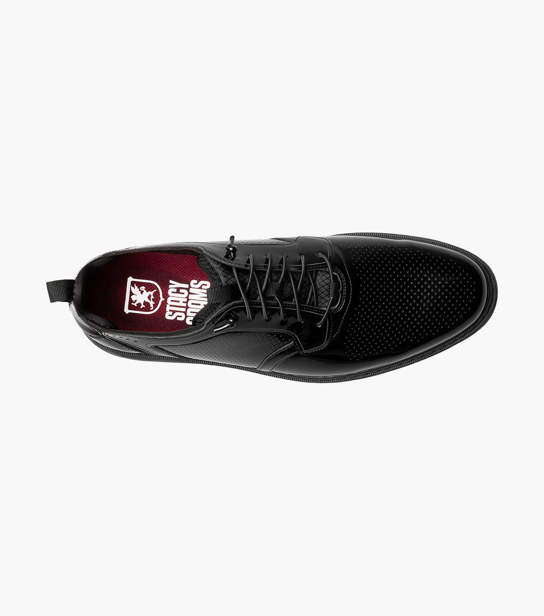 Stacy Adams Spyre Plain Toe Elastic Lace Up by Stacy Adams Shoes - 8