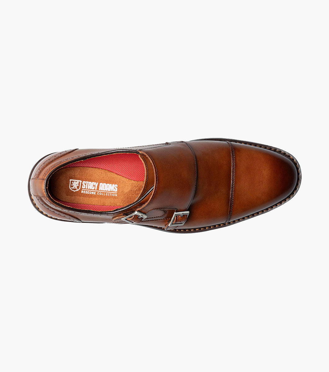 Stacy Adams Boswell Cap Toe Double Monk Strap by Stacy Adams Shoes - 7