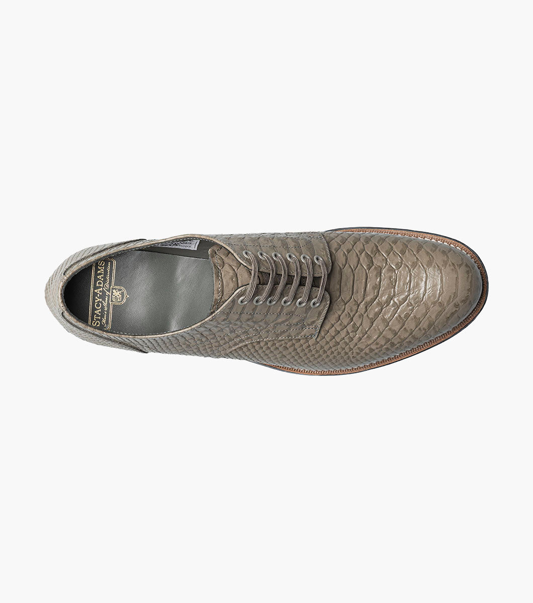 Stacy Adams Madison Anaconda Plain Toe Oxford by Stacy Adams Shoes - 7