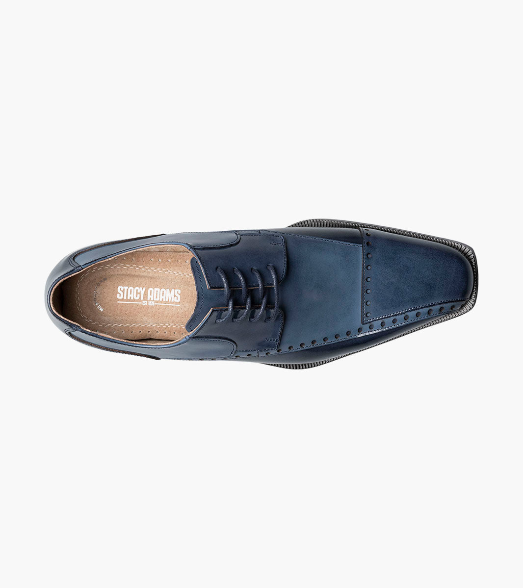 Stacy Adams Plaza Modified Cap Toe Oxford by Stacy Adams Shoes - 7