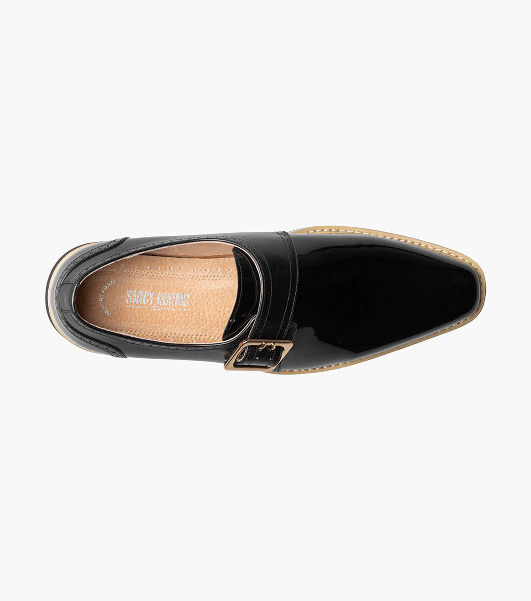 Stacy Adams Bartram Plain Toe Monk Strap by Stacy Adams Shoes