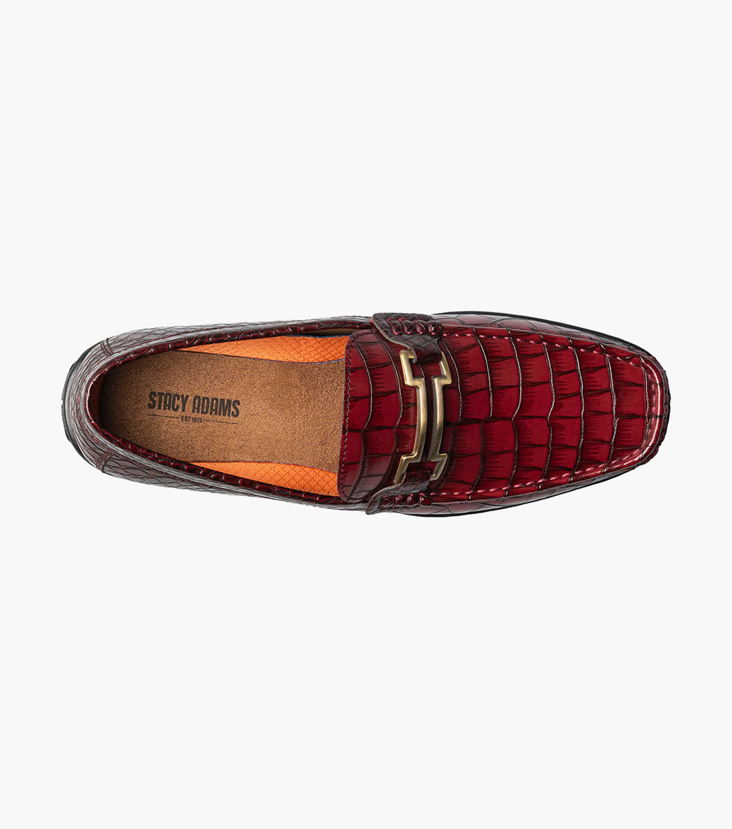 Stacy Adams Embrey Moc Toe Bit Slip On by Stacy Adams Shoes - 7