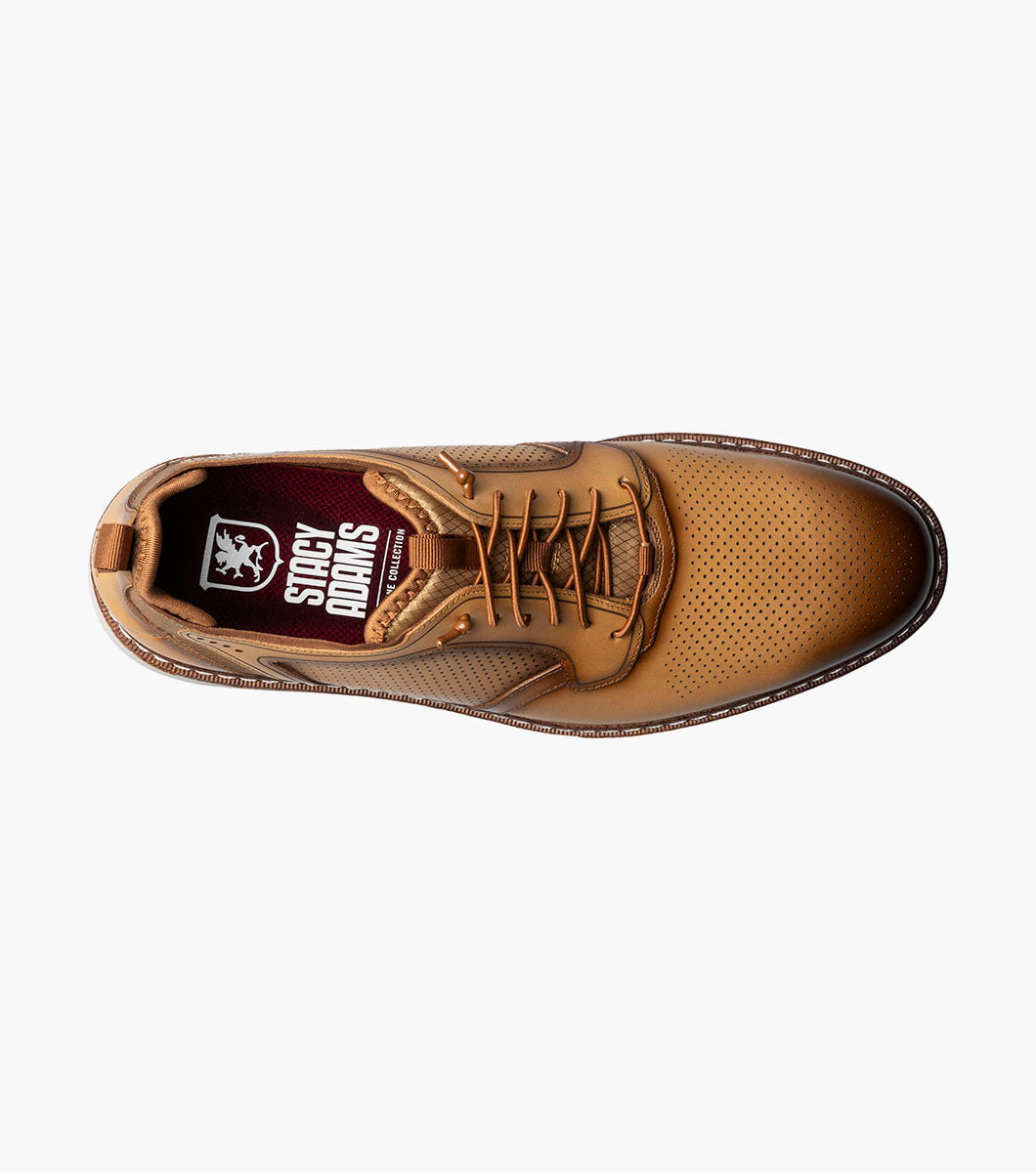 Stacy Adams Sync Plain Toe Elastic Lace Up by Stacy Adams Shoes - 7