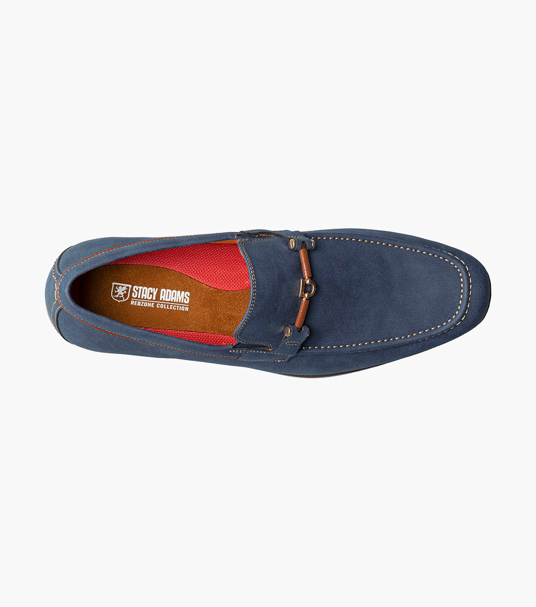 Stacy Adams Richardson Moc Toe Bit Slip On by Stacy Adams Shoes - 8