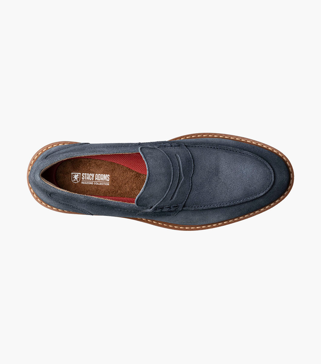 Stacy Adams Hopkins Moc Toe Penny Slip On by Stacy Adams Shoes - 7