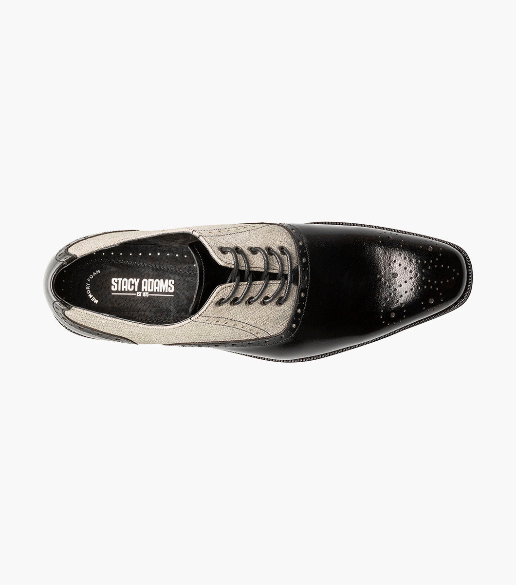 Stacy Adams Harrington Plain Toe Lace Up by Stacy Adams Shoes - 7