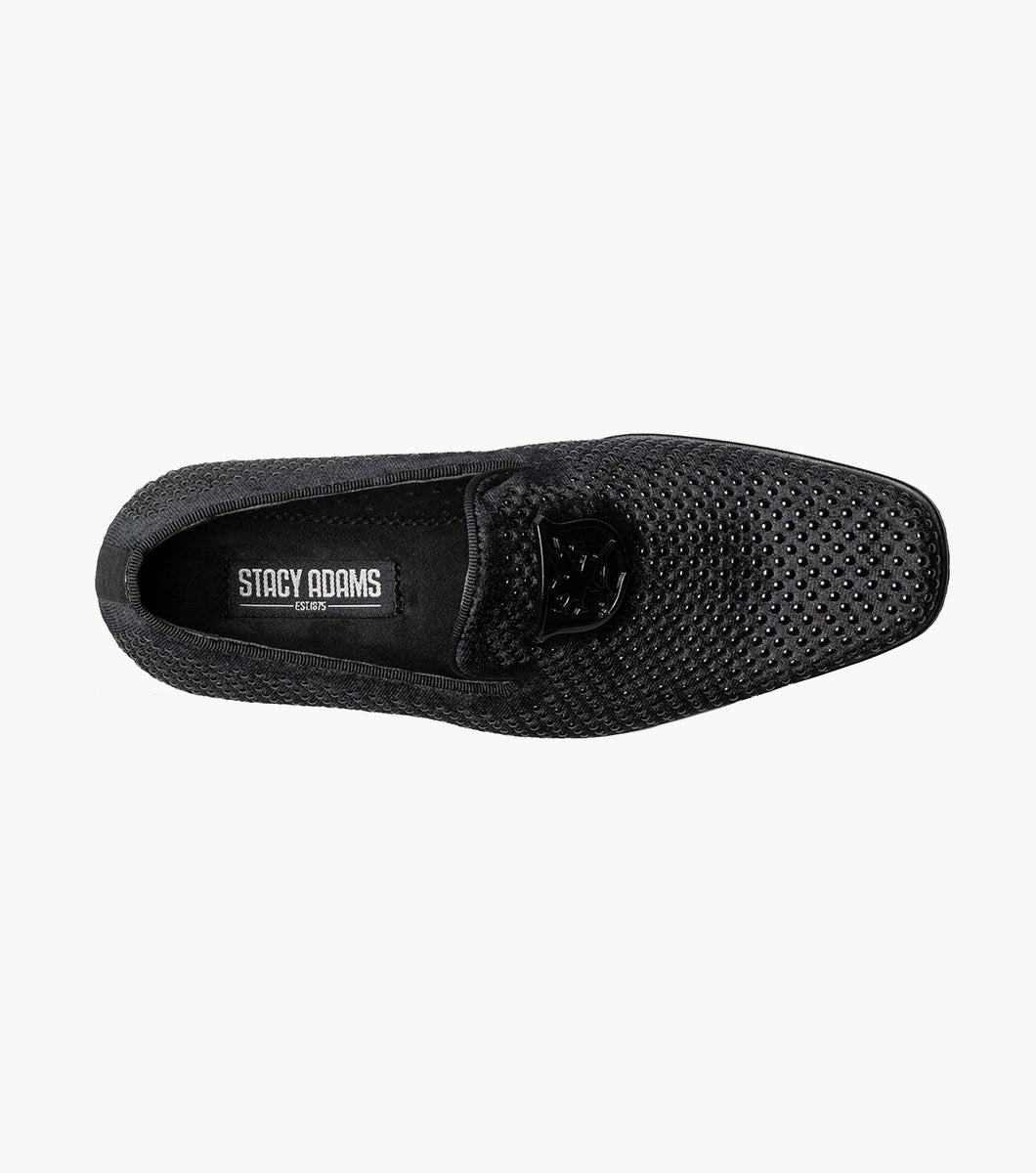 Stacy Adams Kids Swagger Studded Slip On by Stacy Adams Shoes - 13
