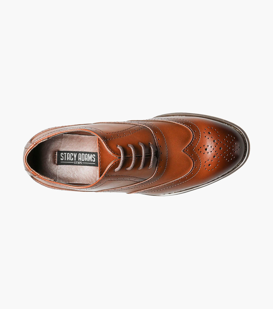 Stacy Adams Kids Dunbar Wingtip Oxford by Stacy Adams Shoes - 11