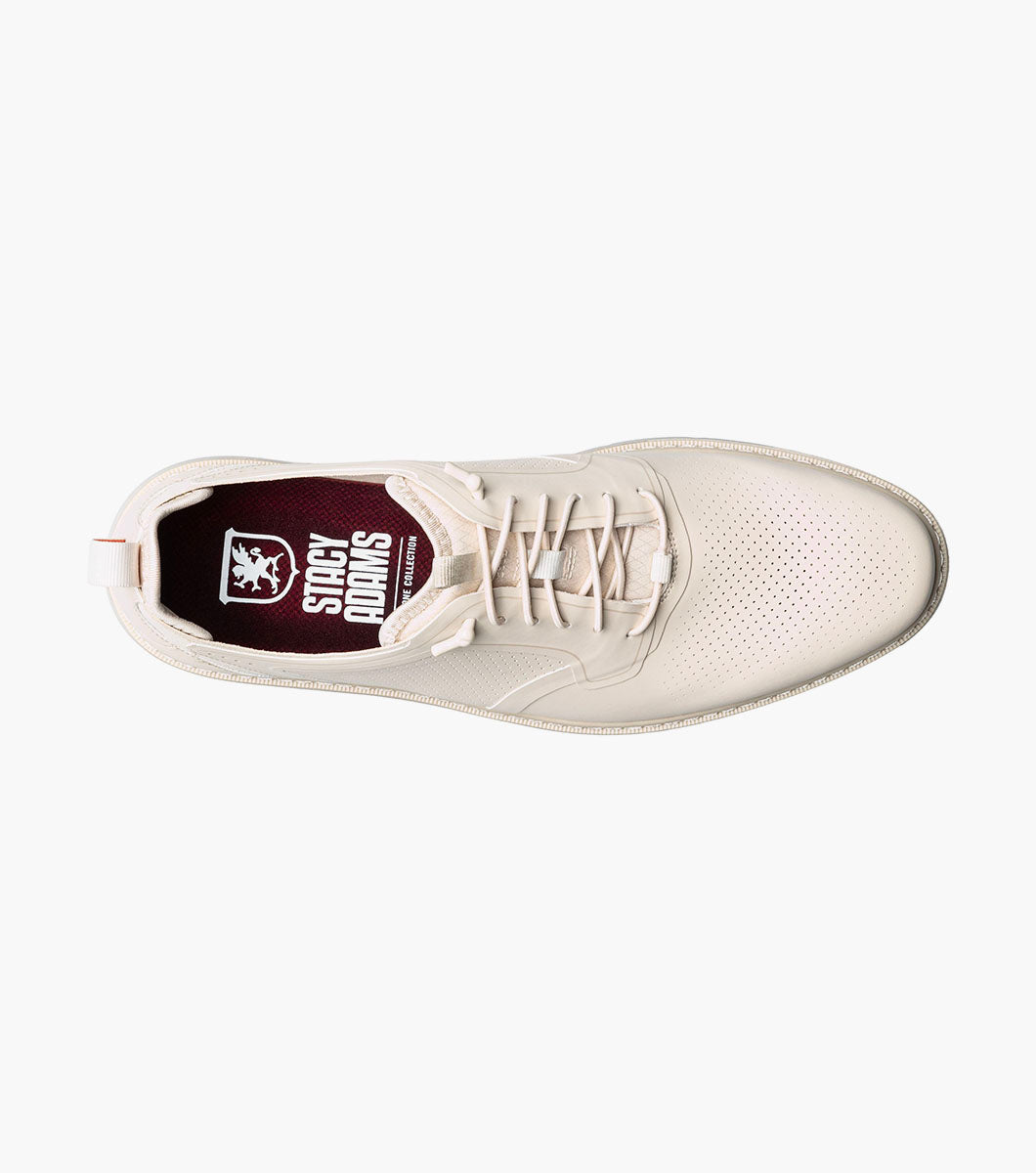 Stacy Adams Synchro Plain Toe Elastic Lace Up by Stacy Adams Shoes - 7