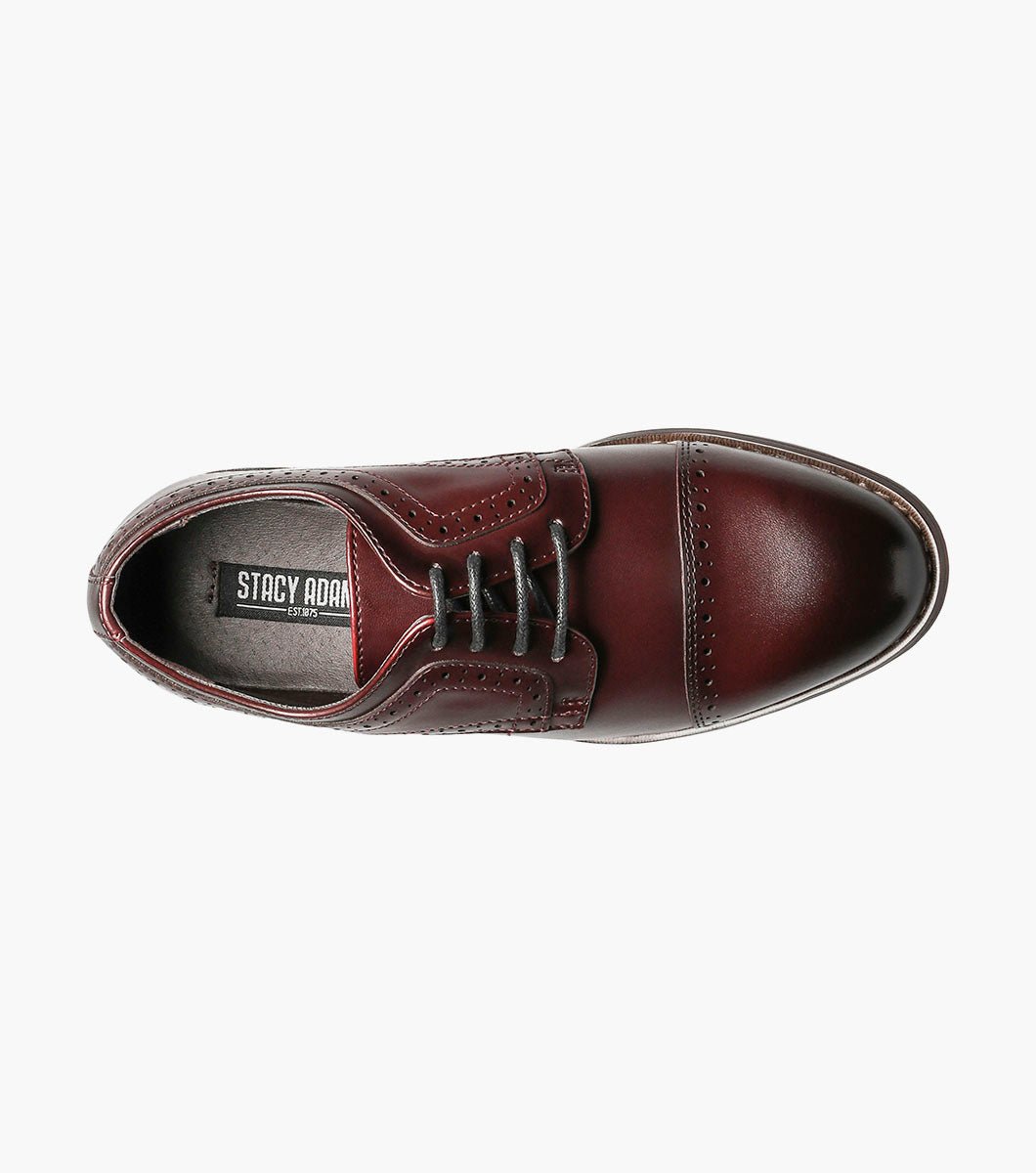 Stacy Adams Kids Dickinson Cap Toe Oxford by Stacy Adams Shoes - 11.5