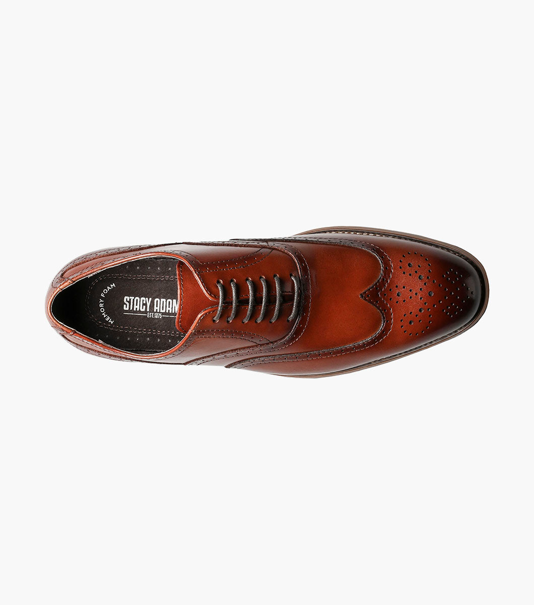 Stacy Adams Dunbar Wingtip Oxford by Stacy Adams Shoes - 7
