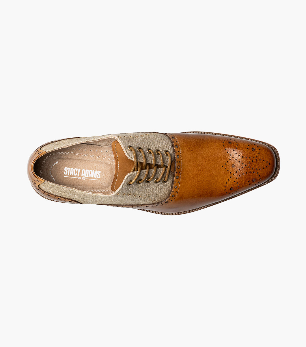Stacy Adams Harrington Plain Toe Lace Up by Stacy Adams Shoes - 7