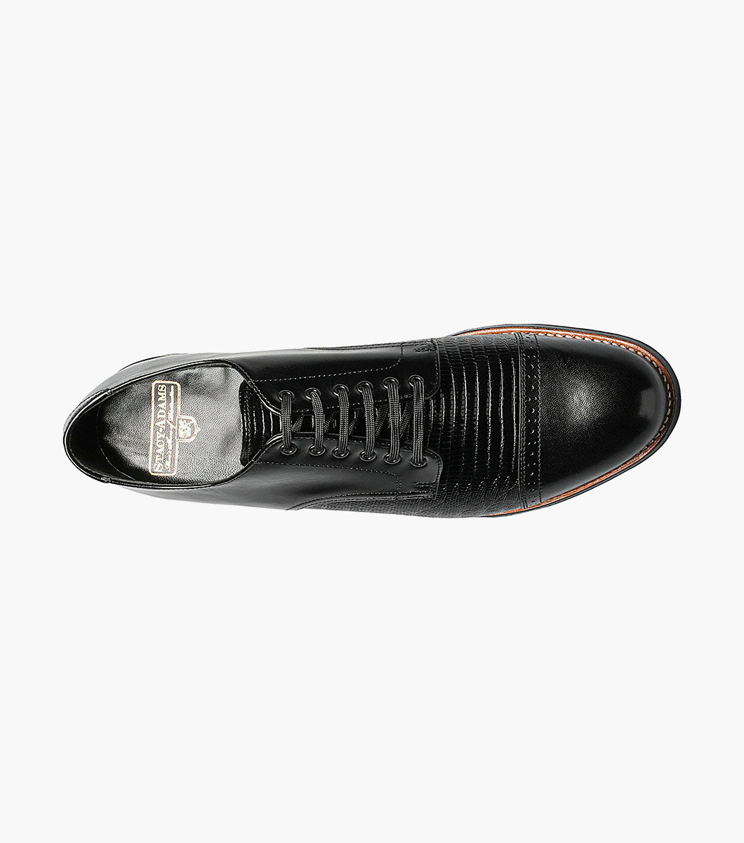 MADISON Lizard Cap Toe Oxford - 7.5