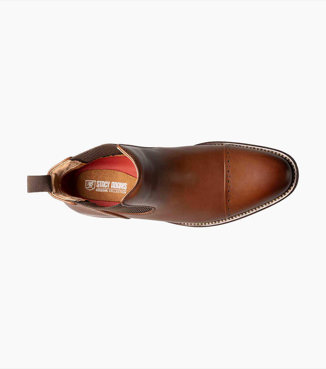 Stacy Adams Maury Cap Toe Chelsea Boot by Stacy Adams Shoes - 11.5