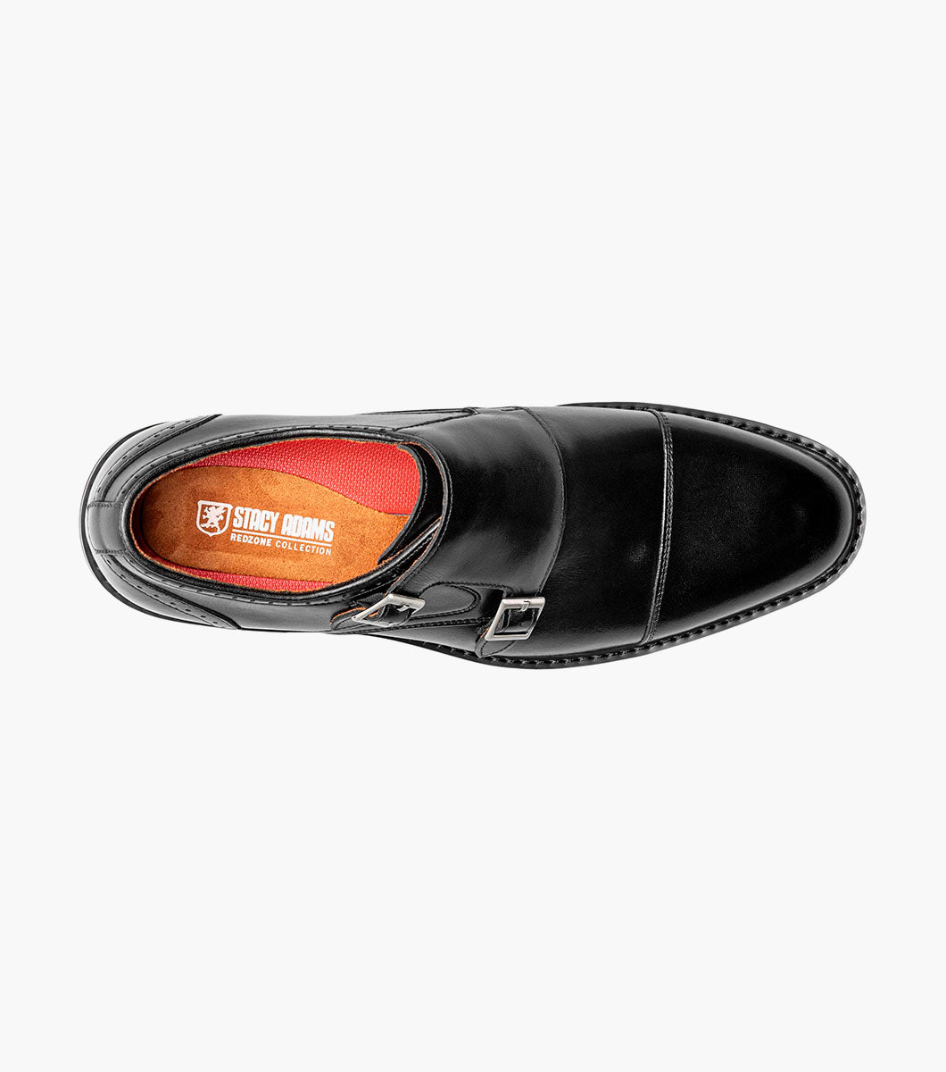 Stacy Adams Boswell Cap Toe Double Monk Strap by Stacy Adams Shoes - 7