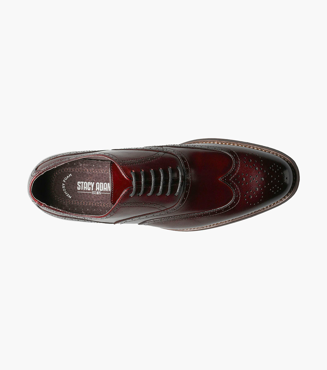Stacy Adams Dunbar Wingtip Oxford by Stacy Adams Shoes - 7