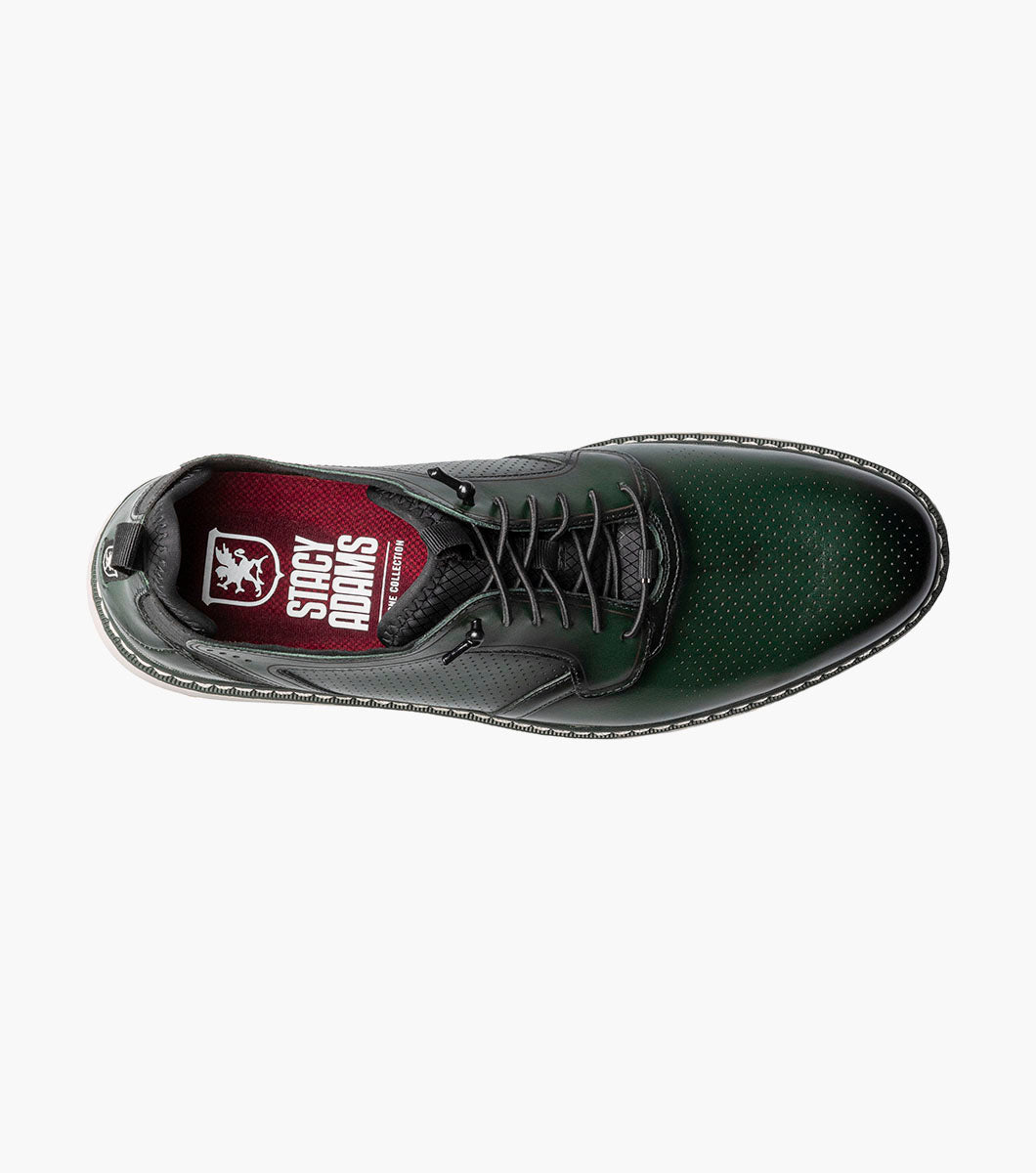 Stacy Adams Sync Plain Toe Elastic Lace Up by Stacy Adams Shoes - 7