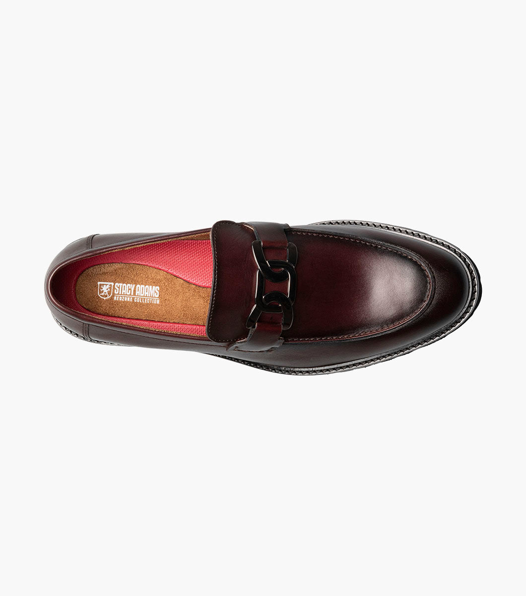 Stacy Adams Hale Moc Toe Bit Slip On by Stacy Adams Shoes - 8