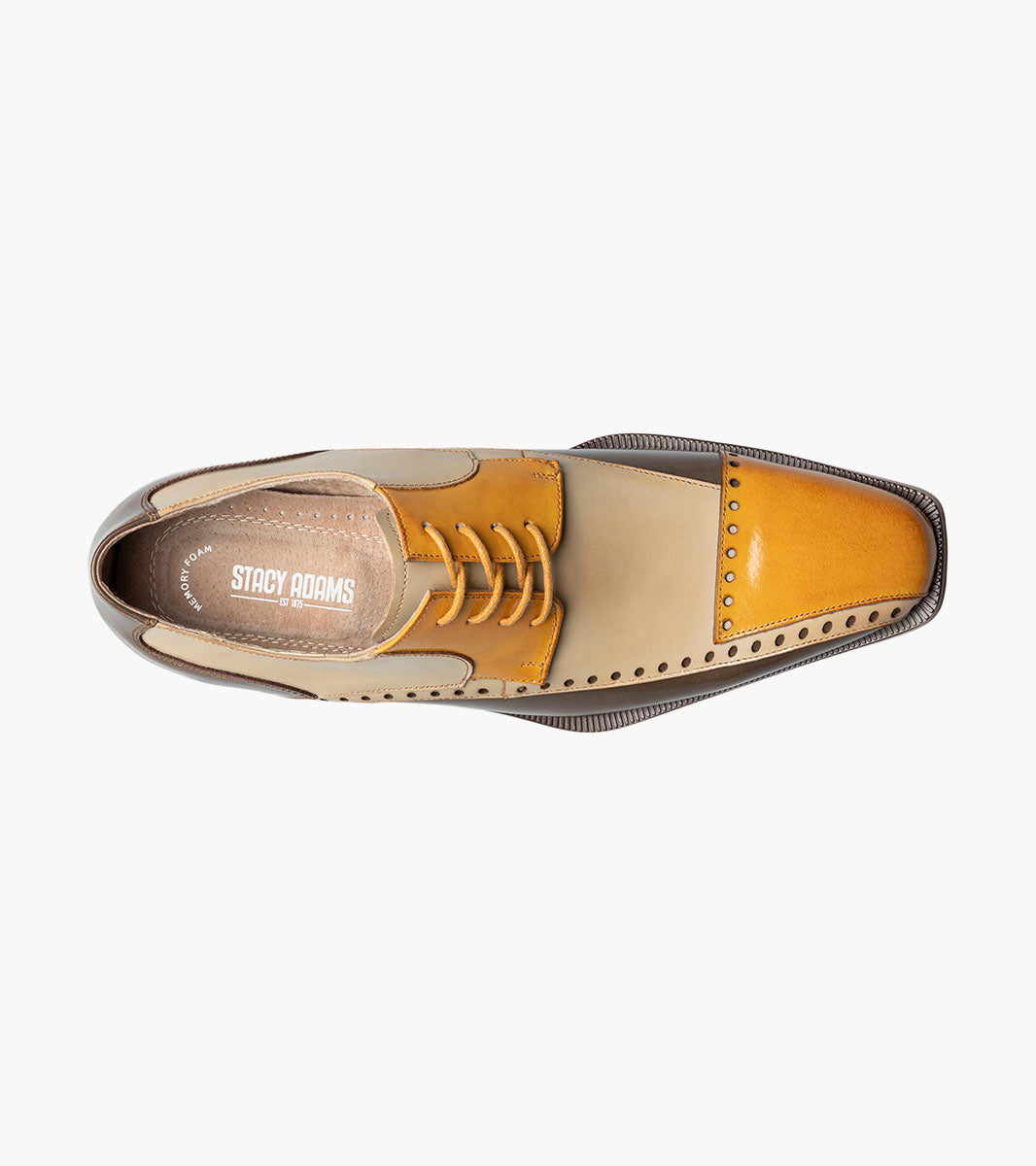 Stacy Adams Plaza Modified Cap Toe Oxford by Stacy Adams Shoes - 7