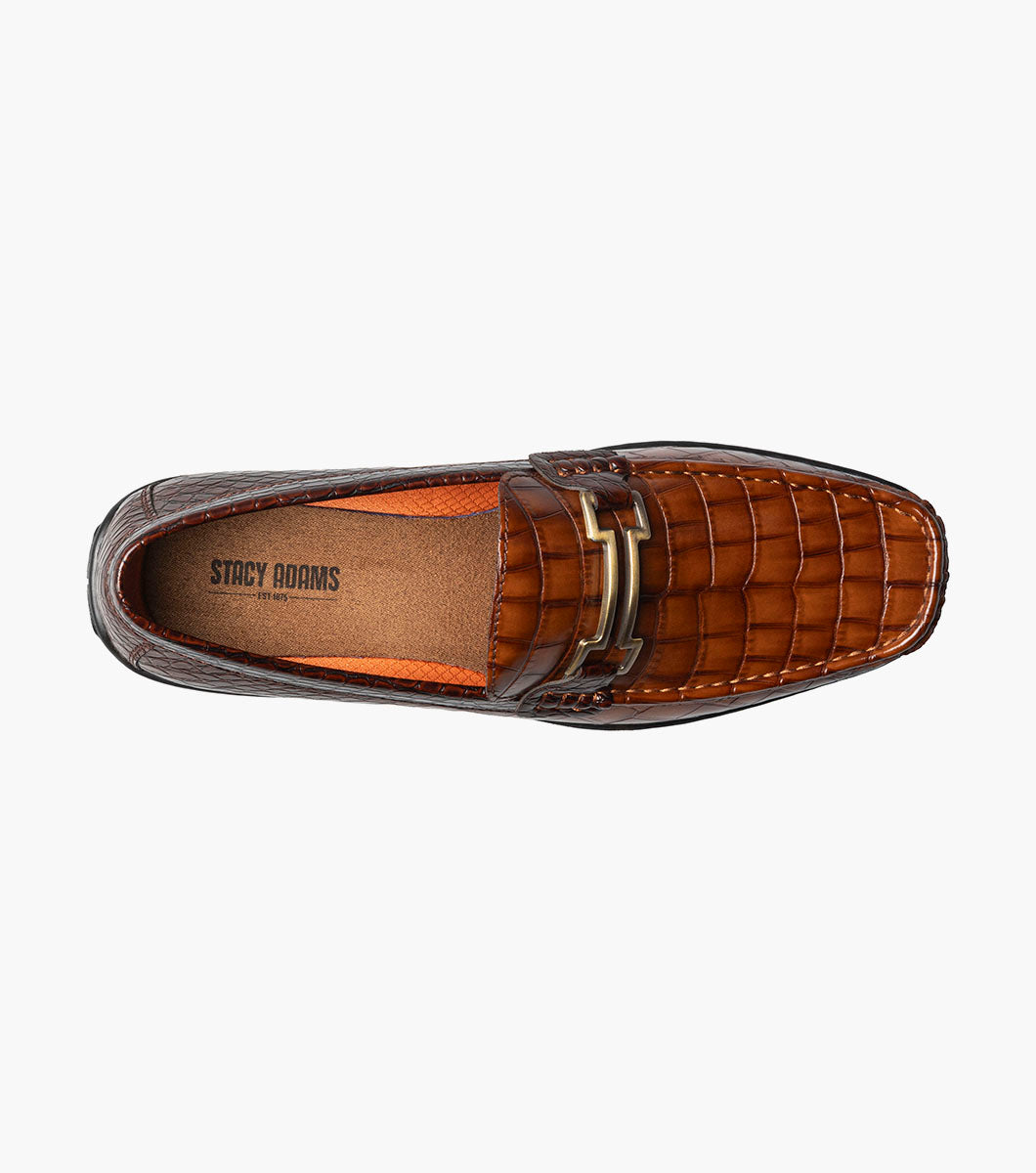 Stacy Adams Embrey Moc Toe Bit Slip On by Stacy Adams Shoes - 7