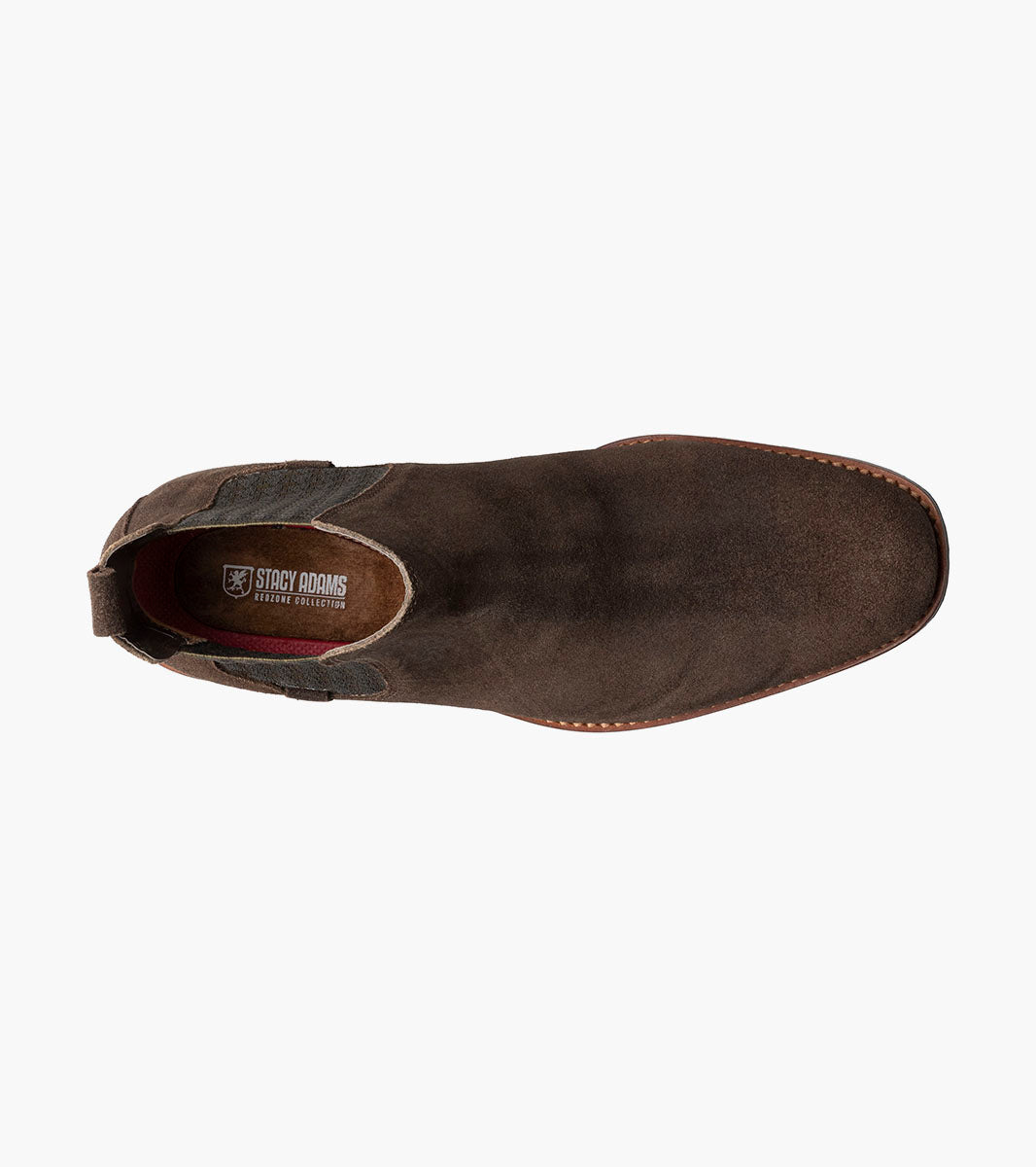 Stacy Adams Gabriel Plain Toe Chelsea Boot by Stacy Adams Shoes - 7