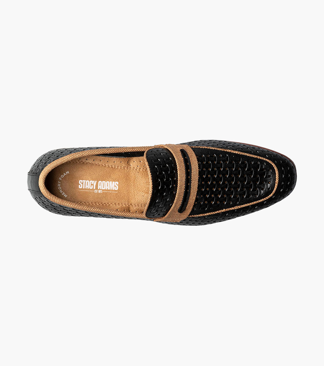 Stacy Adams Winstead Moc Toe Saddle Slip On by Stacy Adams Shoes - 7