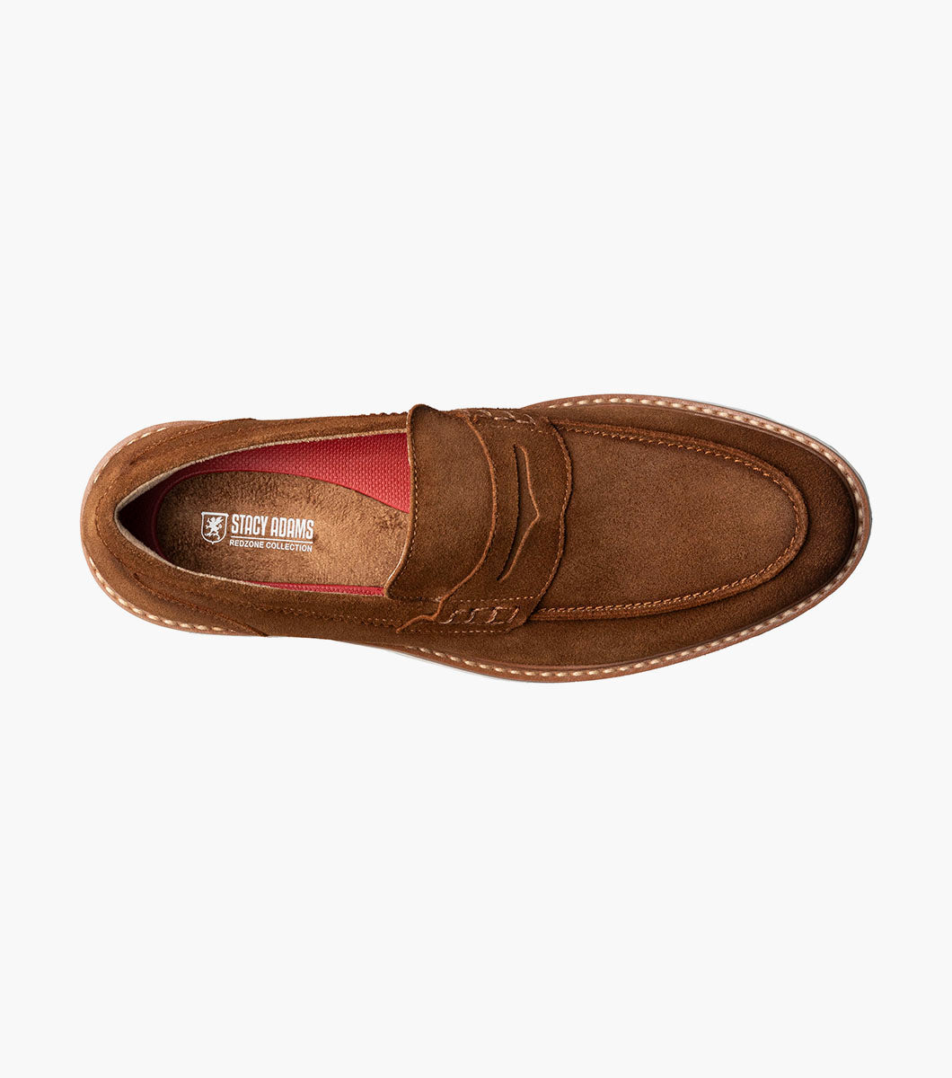 Stacy Adams Hopkins Moc Toe Penny Slip On by Stacy Adams Shoes - 7