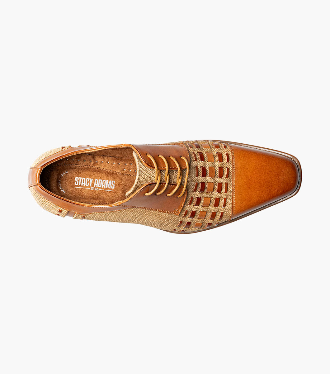 Stacy Adams Halstead Cap Toe Oxford by Stacy Adams Shoes - 7.5