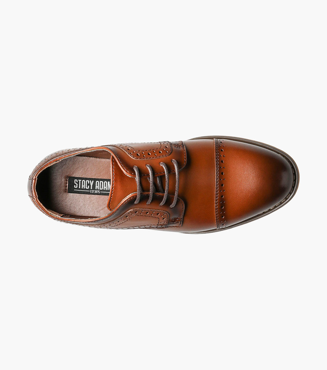 Stacy Adams Kids Dickinson Cap Toe Oxford by Stacy Adams Shoes - 11.5