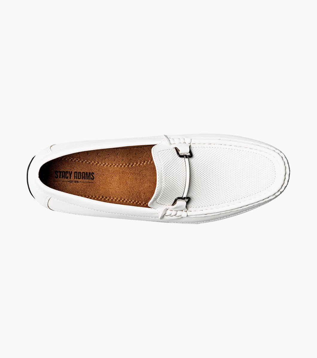 Stacy Adams Colton Moc Toe Bit Slip On by Stacy Adams Shoes - 7.5
