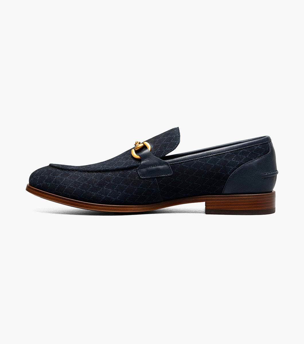 Stacy Adams Brinkley Moc Toe Bit Slip On by Stacy Adams Shoes - 9