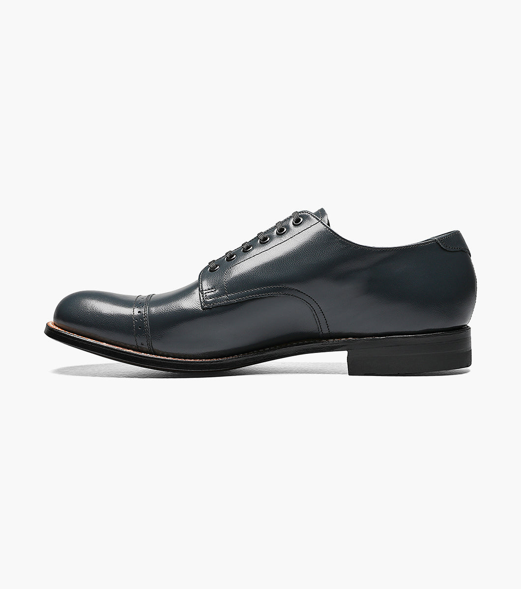 Stacy Adams MADISON Cap Toe Oxford Navy by Stacy Adams Shoes - 7