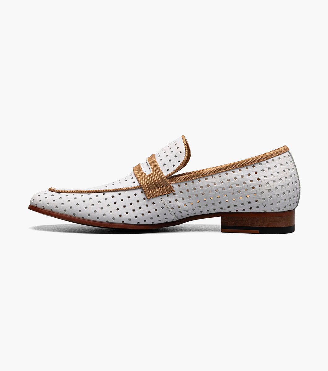 Stacy Adams Winstead Moc Toe Saddle Slip On by Stacy Adams Shoes - 7