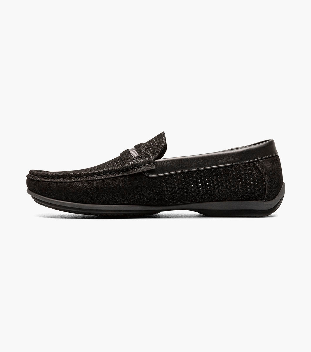 Stacy Adams Corby Moc Toe Saddle Slip On by Stacy Adams Shoes - 7
