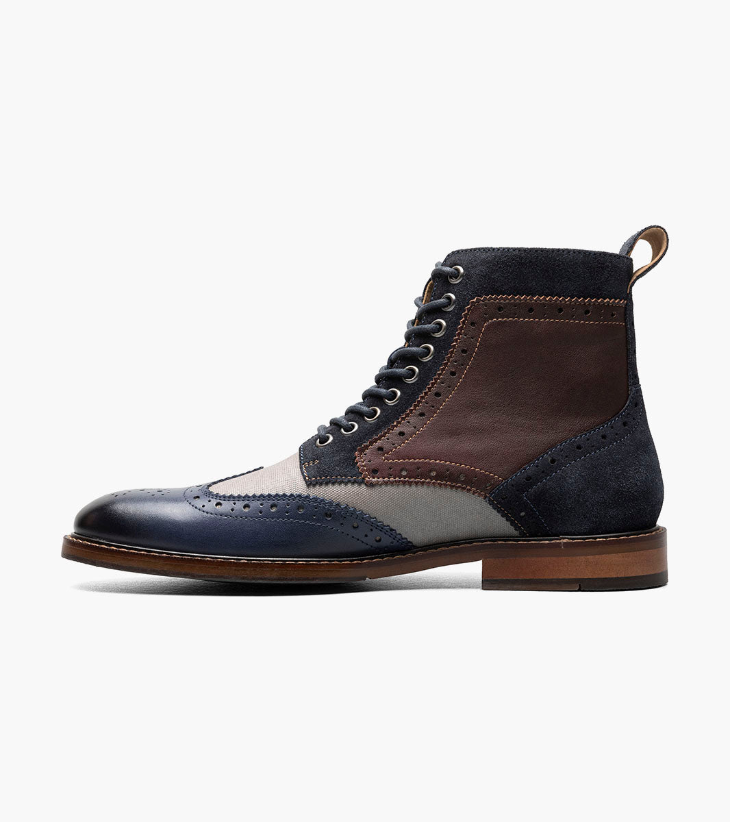 Stacy Adams Finnegan Wingtip Lace Up Boot by Stacy Adams Shoes - 14