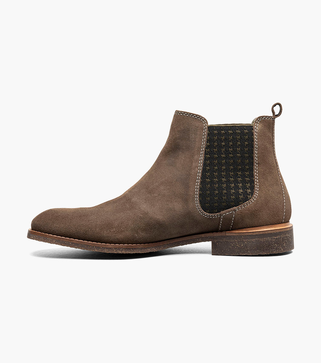 Stacy Adams Gabriel Plain Toe Chelsea Boot by Stacy Adams Shoes - 7