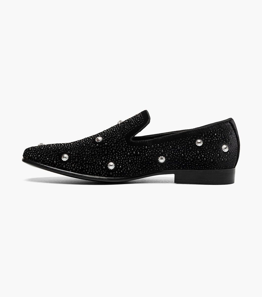 Stacy Adams Spangle Rhinestone Slip On by Stacy Adams Shoes - 8