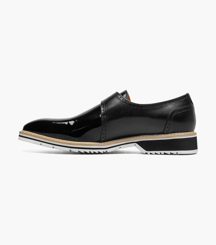 Stacy Adams Bartram Plain Toe Monk Strap by Stacy Adams Shoes