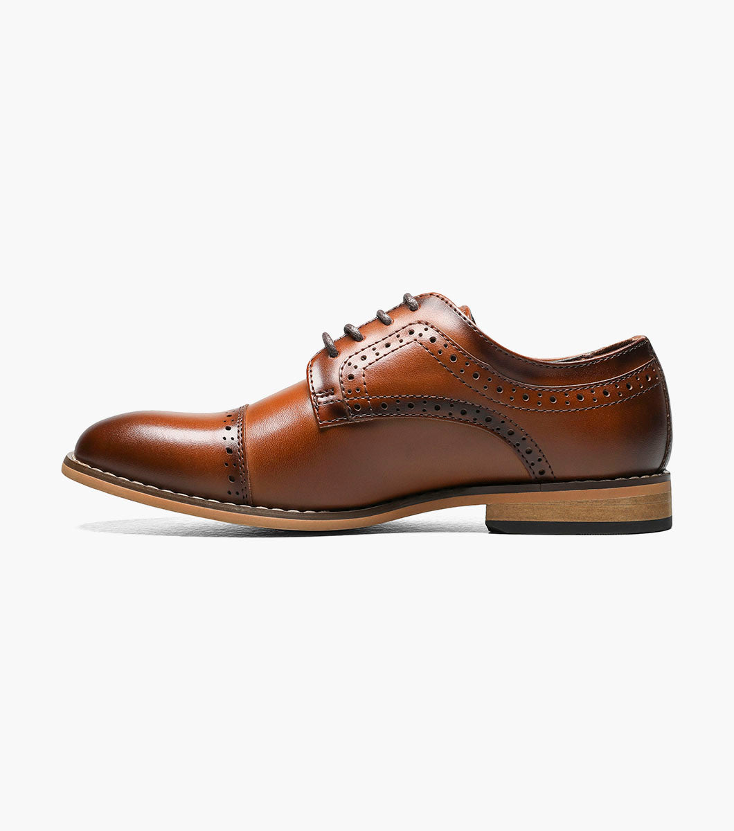 Stacy Adams Kids Dickinson Cap Toe Oxford by Stacy Adams Shoes - 11.5