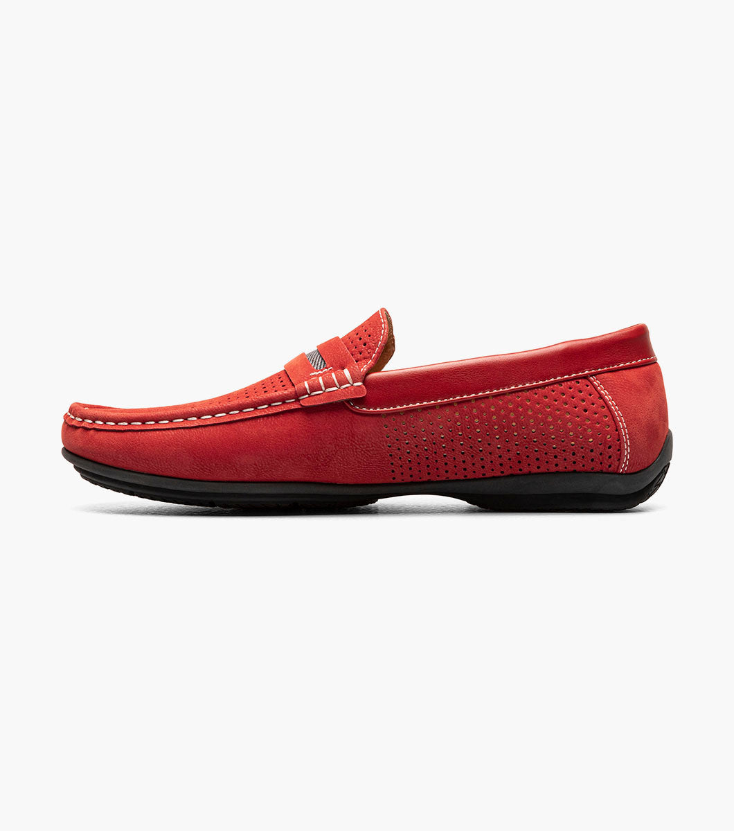 Stacy Adams Corby Moc Toe Saddle Slip On by Stacy Adams Shoes - 7
